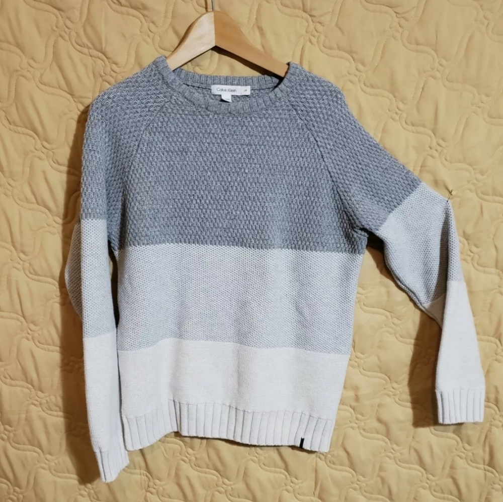 Men's Calvin Klein Sweater. Crew Neck Winter warm